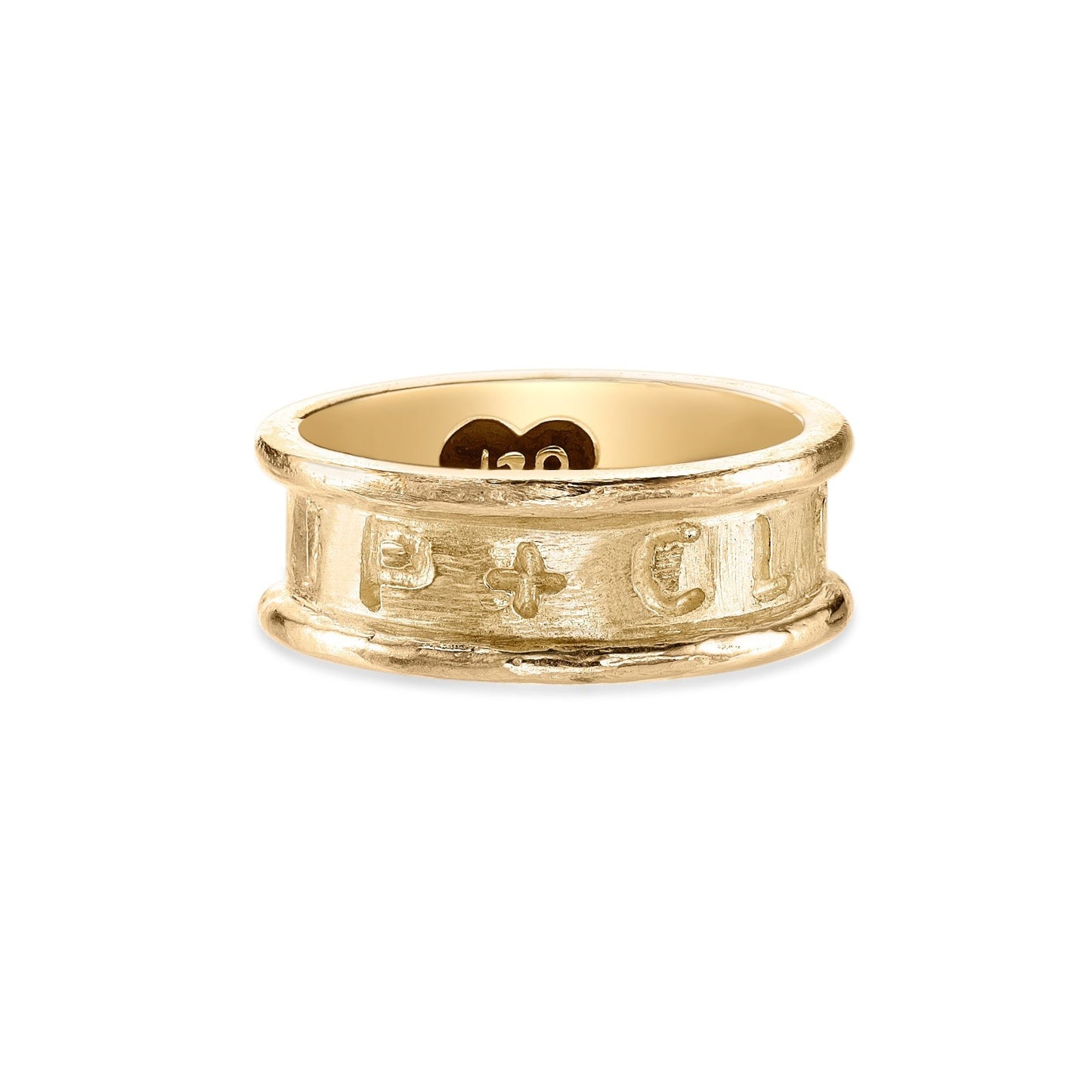 "Together Forever" ring in 18K Yellow Gold
