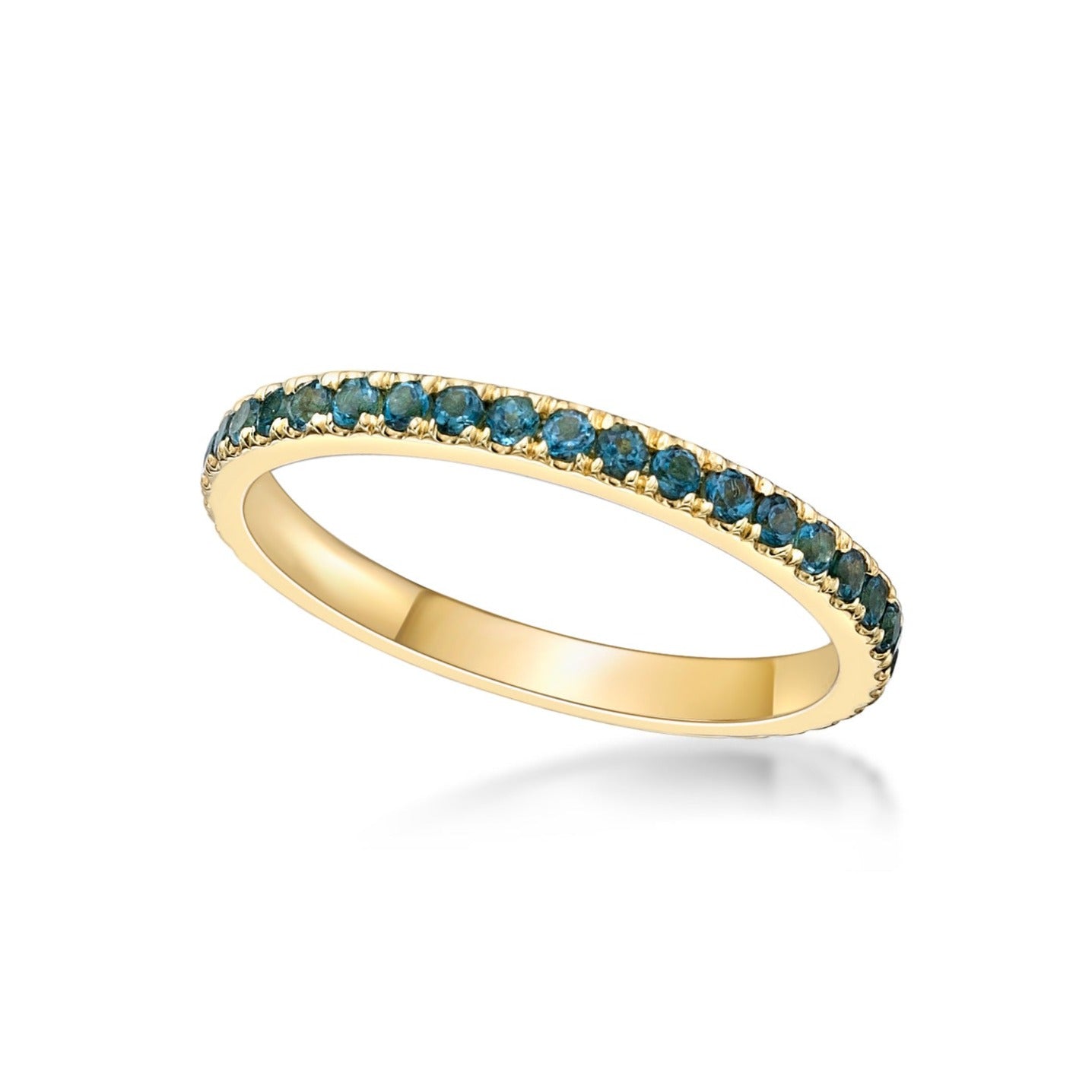Stackable Diamond Eternity Rings in Sakura Jewellery's Classic setting