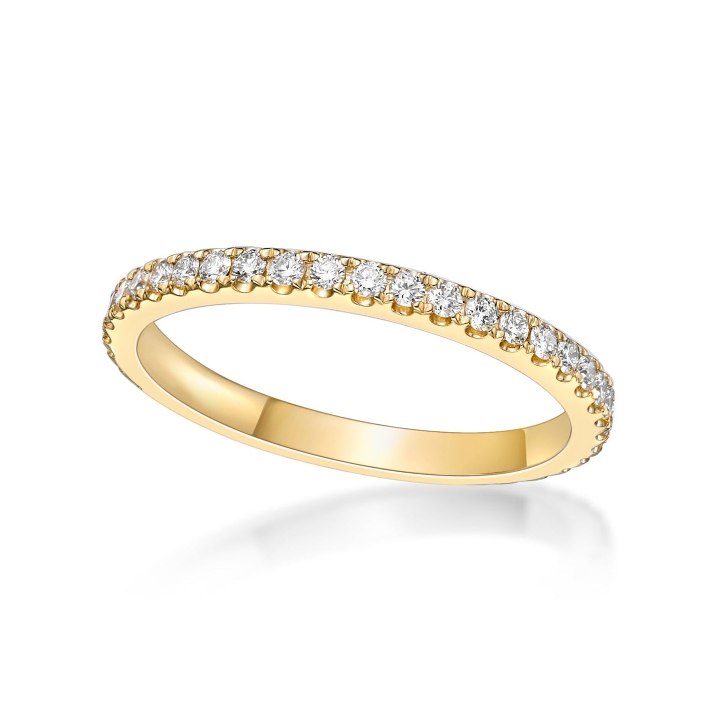 Stackable Diamond Eternity Rings in Sakura Jewellery's Classic setting