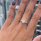 1.21ct Princess Cut diamond a handmade 18K Yellow Gold engagement ring setting